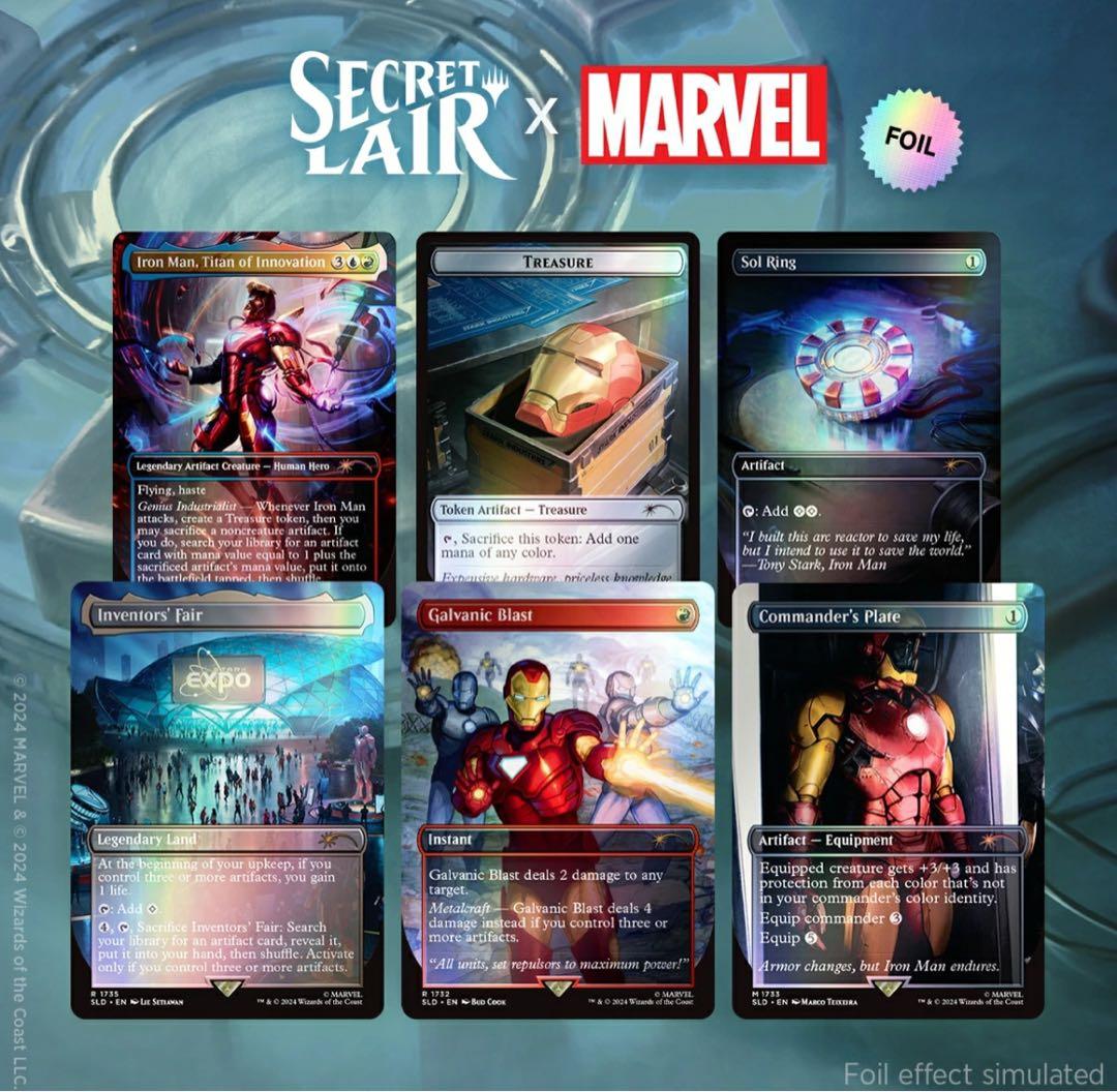 マジック：ザ・ギャザリング Secret Lair x Marvel's Iron Man Foil