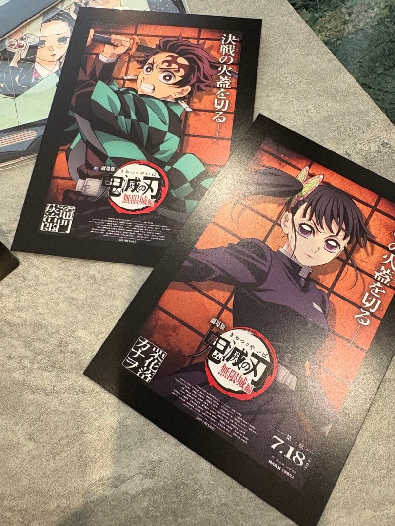 鬼滅の刃メモリアルポップコーンボックス➕おまけ 初回限定入場特典（炭治郎カナヲ）