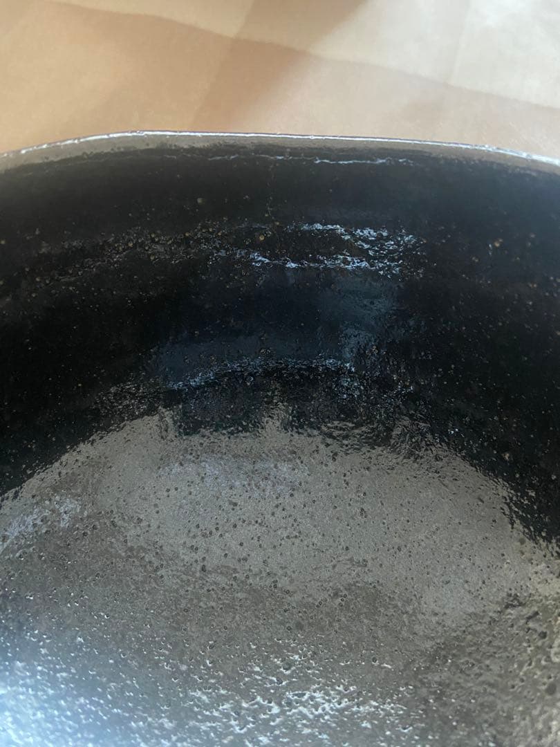 茶道 道具 黒茶碗 九代 大樋長左衛門 共箱有り 訳あり