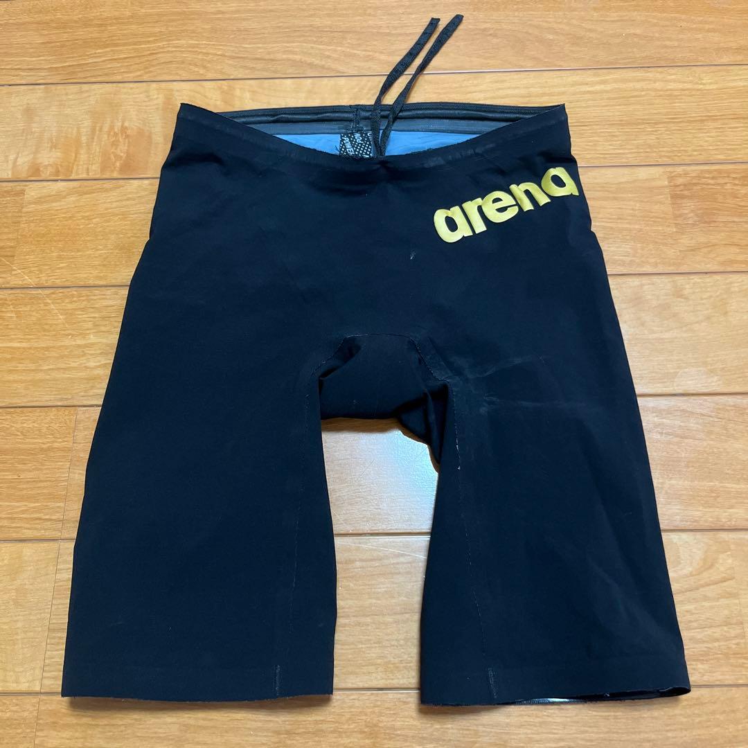 アリーナ 競泳水着 メンズ カーボンエアスクエア SSサイズ ④