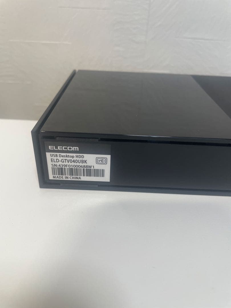 ELECOM 4TB 外付けハードディスク USB 3.0