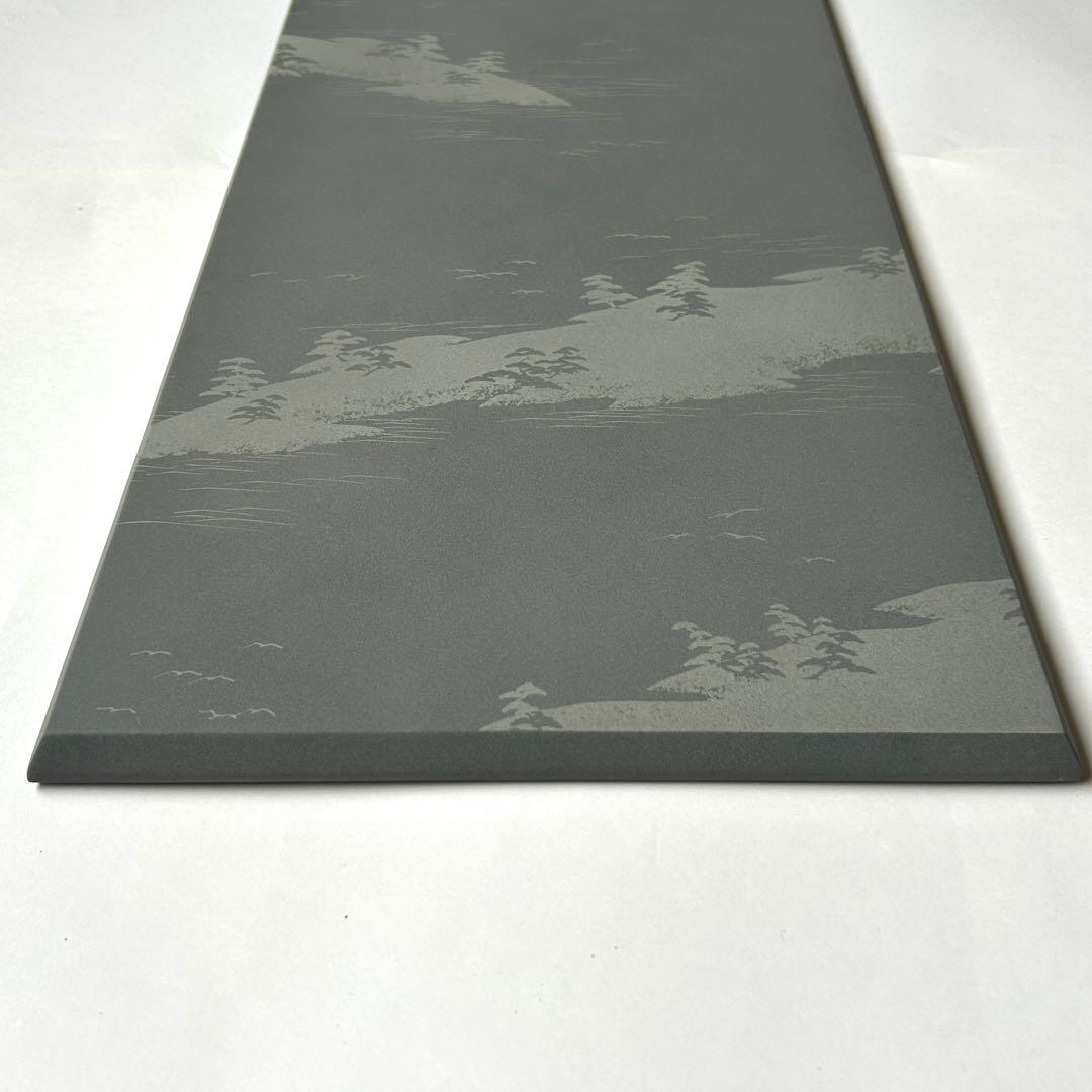 【未使用】アートパネル 現代版掛け軸 掛け軸 インテリア 利久 州浜 枯山水
