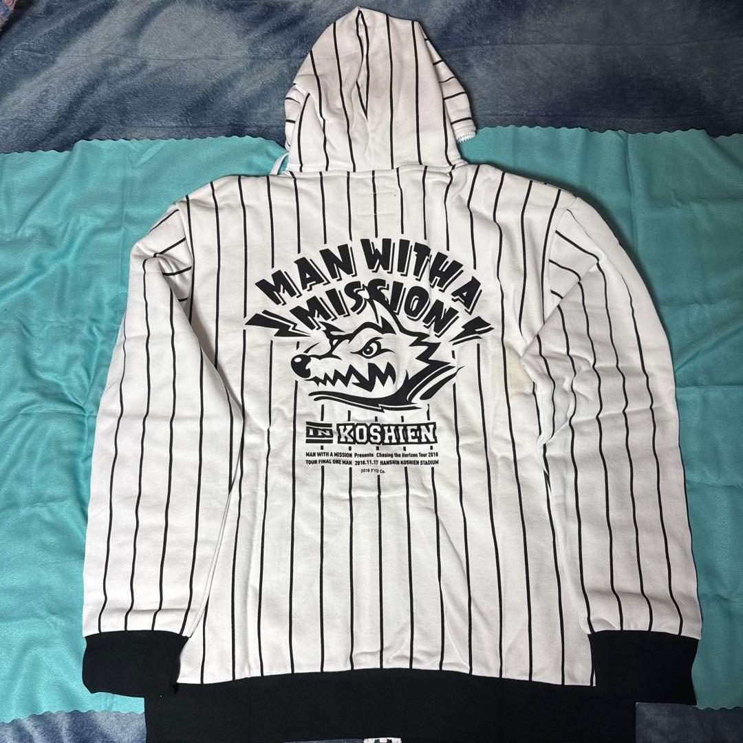 【未使用品】MAN WITH A MISSION 甲子園ライブ パーカー L
