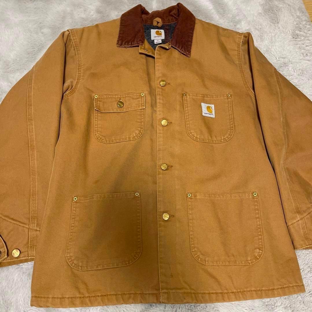 s*m様 Carhartt コーデュロイ襟ジャケット　チョアコート　カバーオール