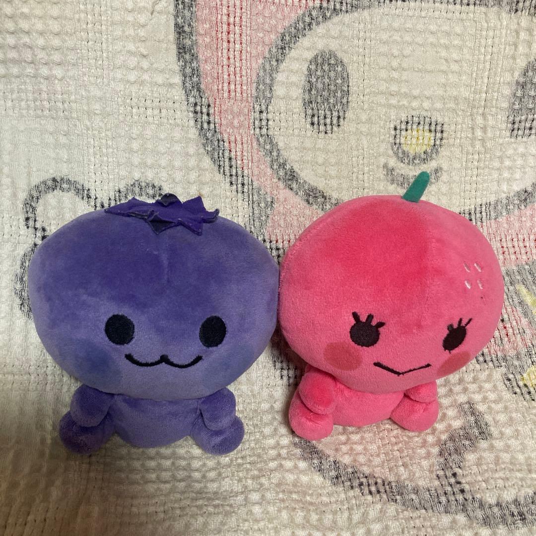 サンエックス　SAN-X みかんぼうや　ぬいぐるみ　2コセット　中古品