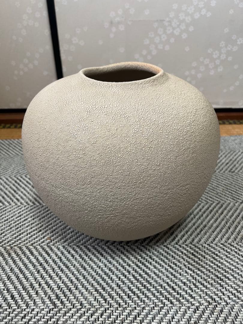 信楽焼　花瓶　花器　手作り　美峰　美杉