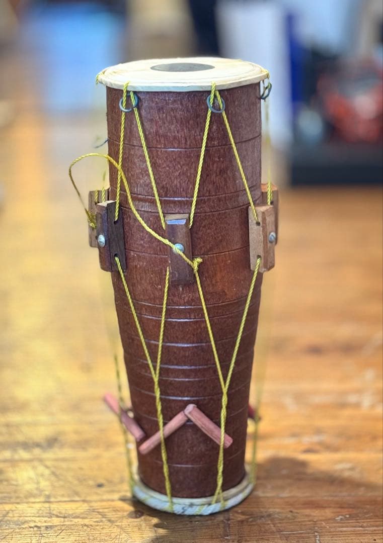 木製パーカッション 両面打ち