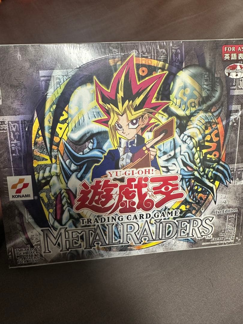 最安値　遊戯王　旧アジア　メタルレイダーズ　lraiders 未開封