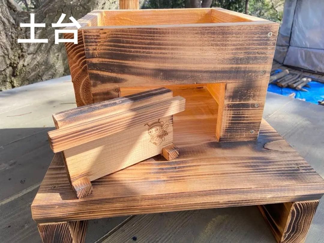 日本蜜蜂重箱式巣箱　待受け探索最小セット