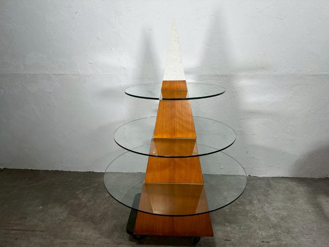 オープンシェルフ ガラスディスプレイ 飾棚 シェルフ ショーケース RWshe2