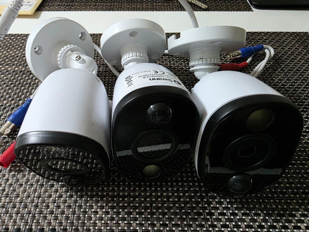 Swann 防犯カメラ 3台セット ホワイト