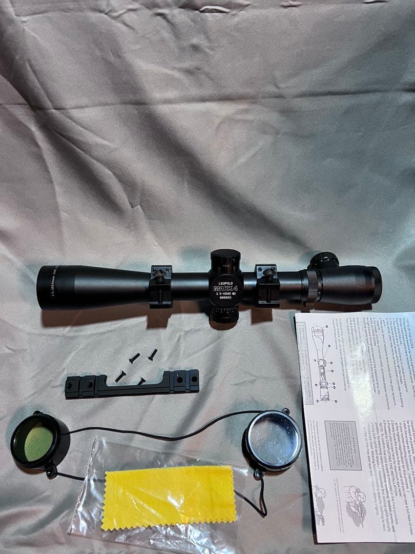 値下げ　リューポルド Mark4 3.5-10x40 M3スコープ　マウント付