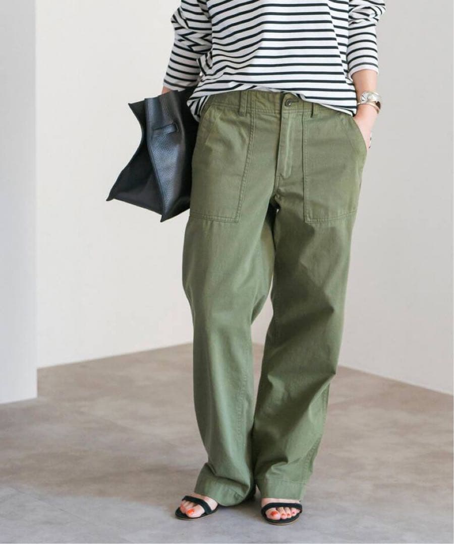 【公式完売商品✨】Spick and Span ルーズベイカーパンツ