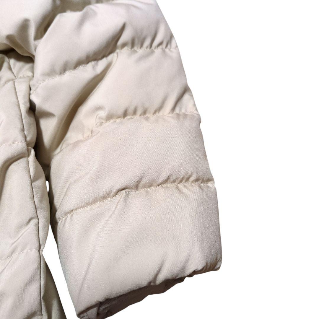 ケイト・スペード　ベージュ フリル付きダウンコート 90cm