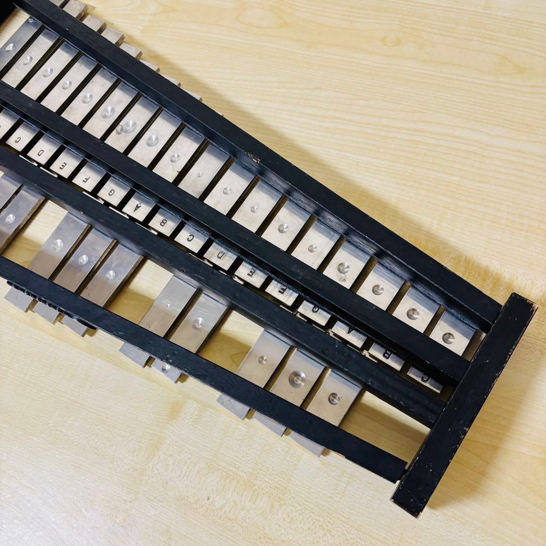 【訳あり】　Saito サイトウ グロッケン 鉄琴 打楽器 送料込み