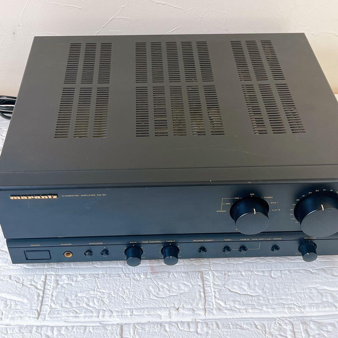 marantz PM-50 プリメインアンプ 名機 動作品