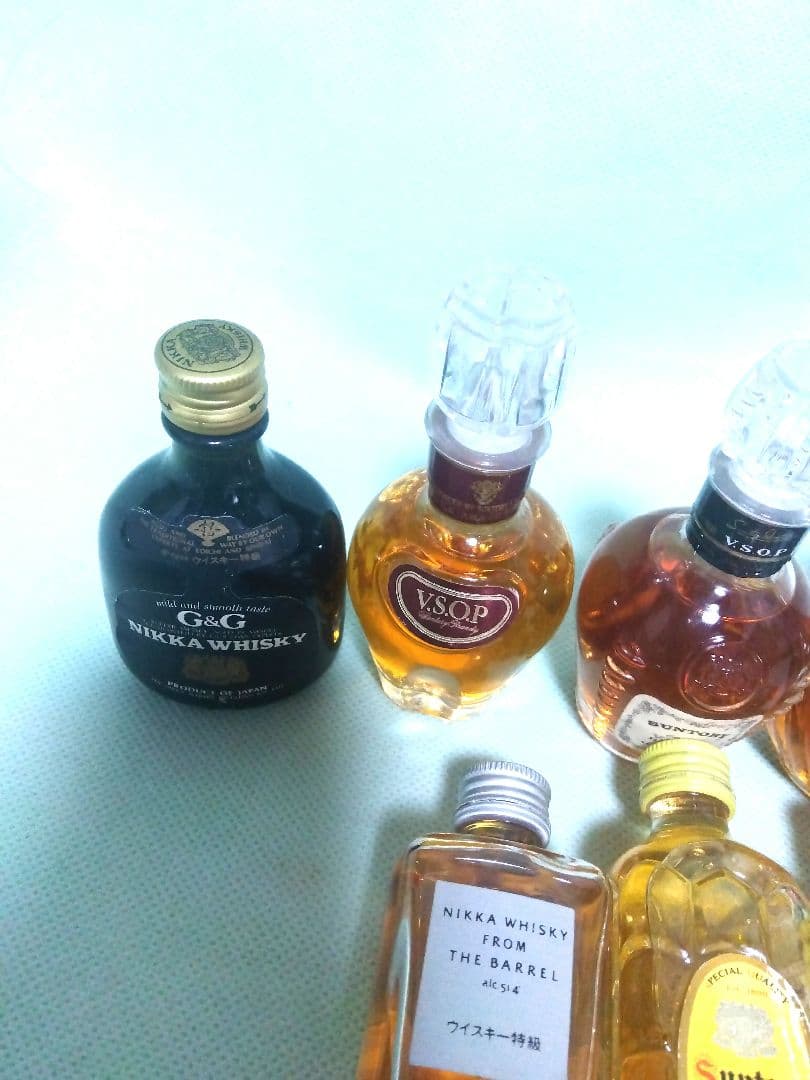 ★ウィスキー＆ブランデーセット★古酒ミニボトル★ニッカ、リザーブ