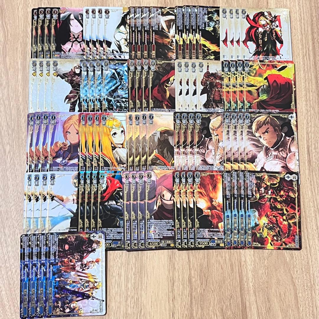 原作 オーバーロード　プレミアムブースター　OLR 4コン