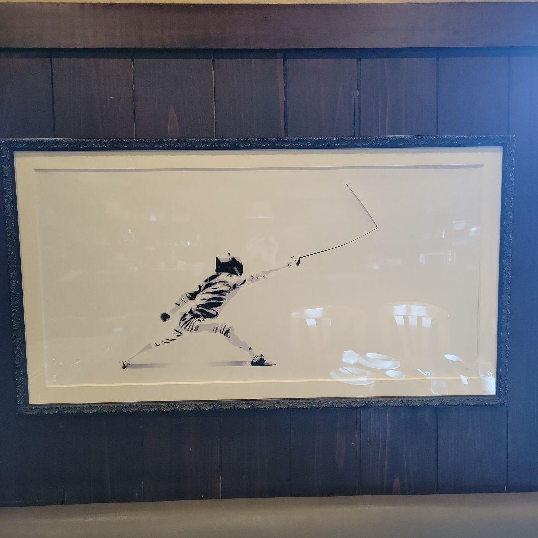 絵画 kunstrasen/fighting a blank paper