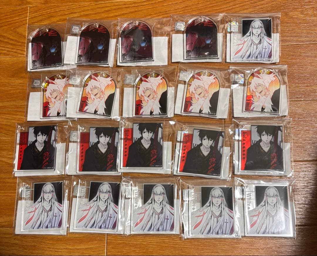 神之塔 Tower of God まるくじ ビオレ 夜 クン 缶バッジ アクキー