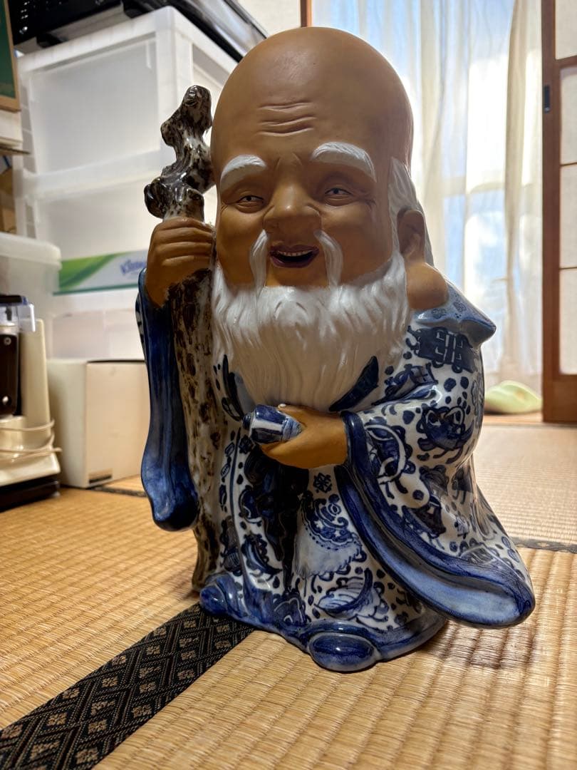 九谷八幡窯　寿老