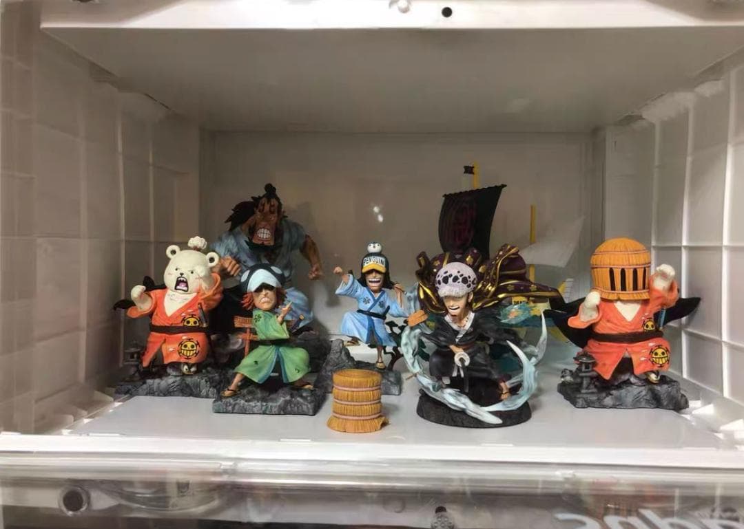 ワンピース  G5 ハートの海賊団 5点 ガレージキット ガレキ スタチュー