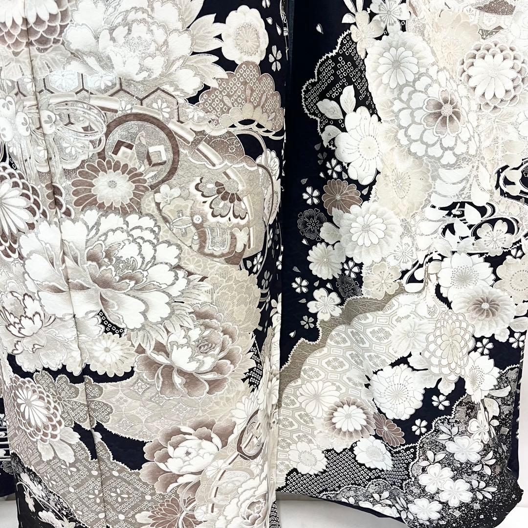 ■オーダー仕立て付き■新作■濃紺地正絹振袖フルセット■振袖一式■成人式