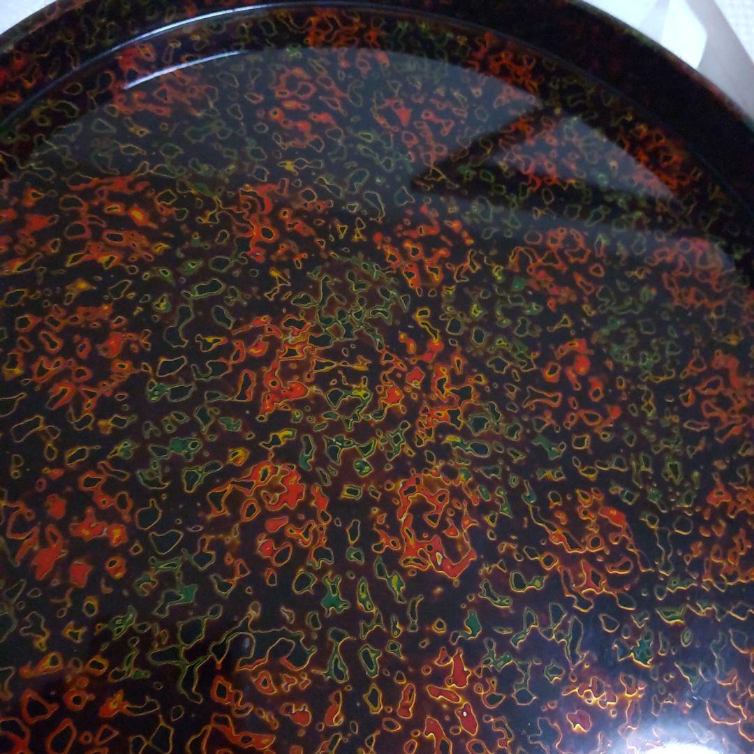 津軽塗　おぼん