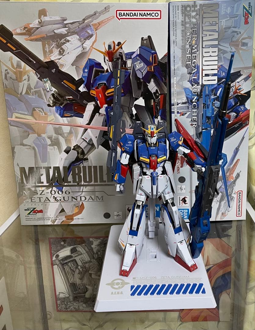 メタルビルド Zガンダム &ハイパーメガランチャーオプションセット
