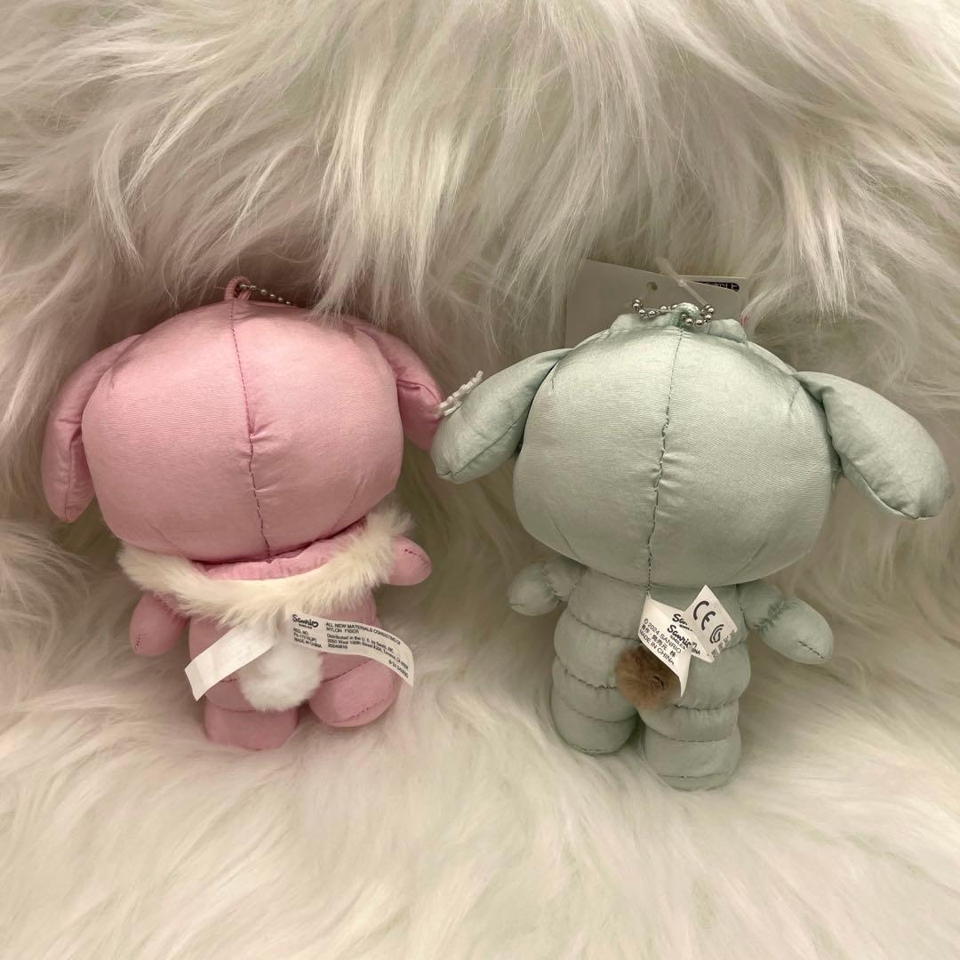 マイメロ　ポチャッコ　クロミ　ポムポムプリン　ぷくぷくウィンター　マスコット