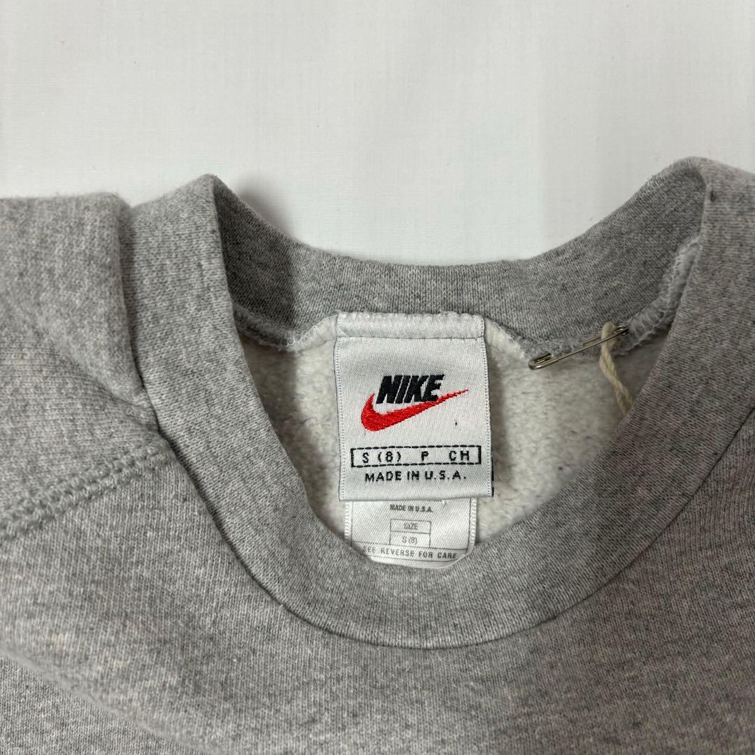 kids 90's NIKE スウェット スウォッシュ入り　USA製