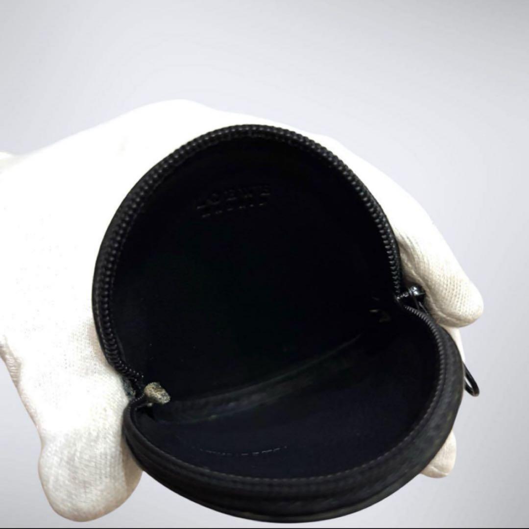 美品　LOEWE ロエベ　ケース　小銭入れ　アナグラム　レザー　ブラック