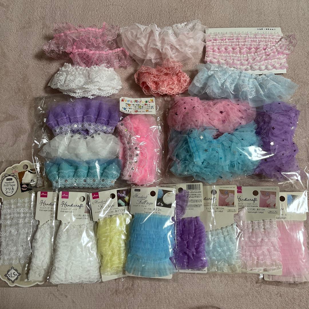 バンダナ、カラー紐、ループエンド