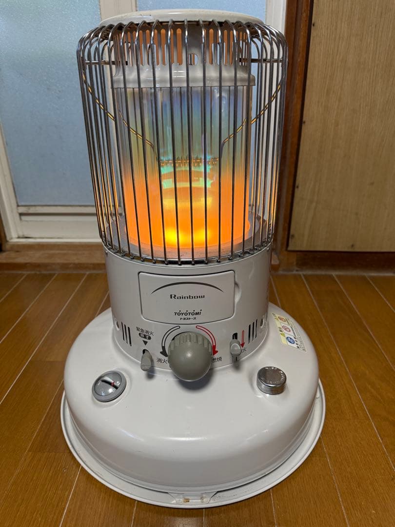 トヨトミ　ストーブ　レインボー　RB-25F 手渡しのみ レトロ 美品