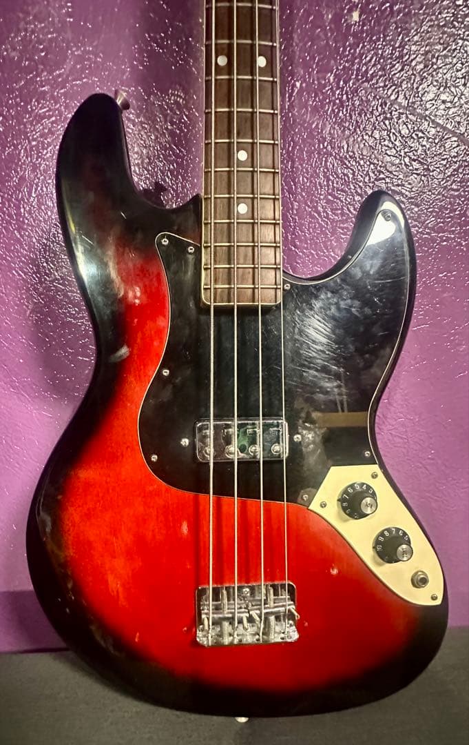 Morris エレキベース サンバースト