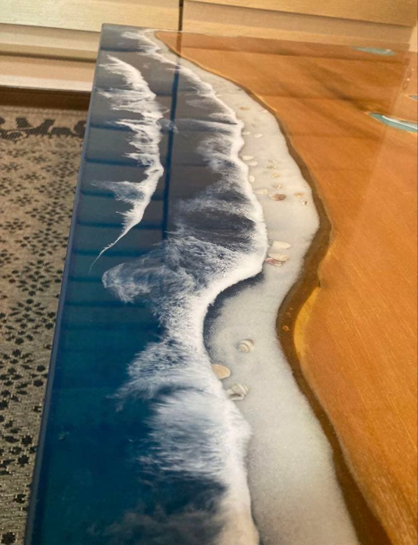 E*S様 エポキシ樹脂テーブル　レジンテーブル