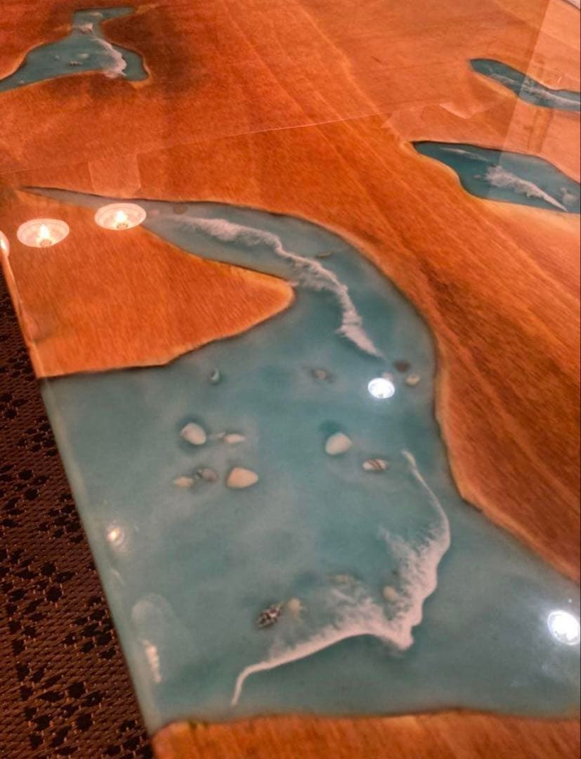 E*S様 エポキシ樹脂テーブル　レジンテーブル