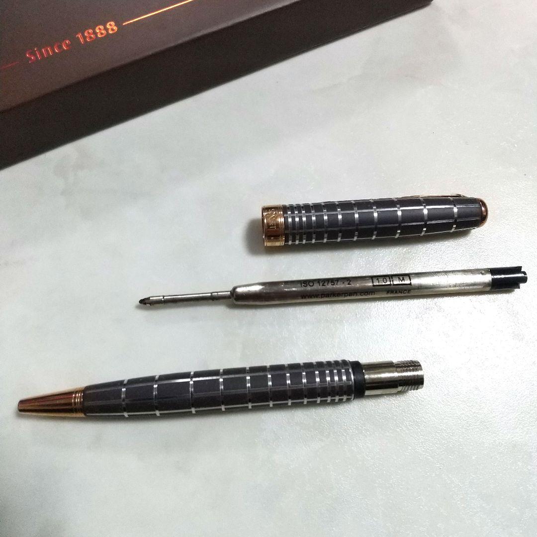 美品 PARKER パーカー ソネットオリジナル レザーペンケースセット