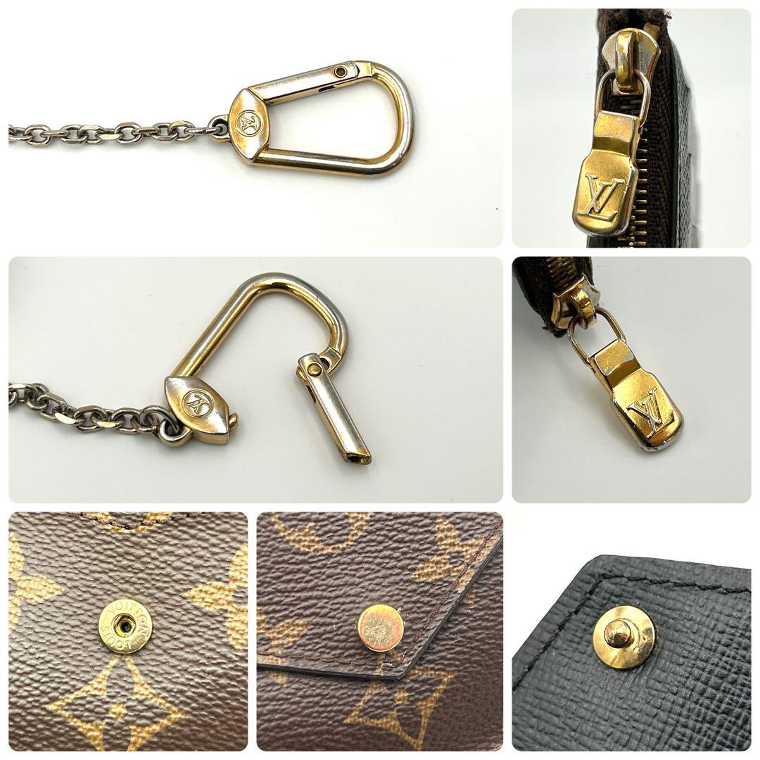 ルイヴィトン モノグラム マカサー ボルトカルト レクトヴェルソ キーケース