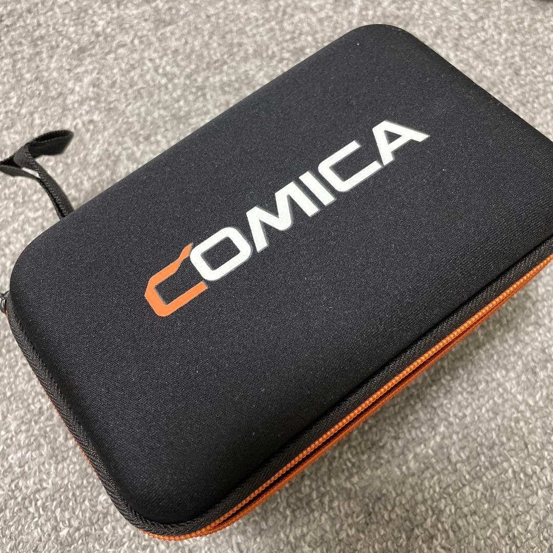 Comica Traxshot 小型コンデンサーマイク,スマホマイク