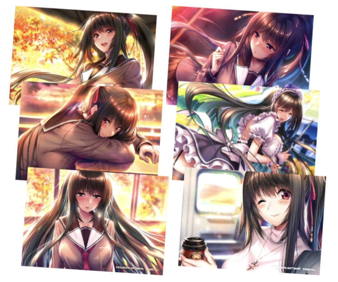 switch アマカノ2　エビテン　購入特典3Dクリスタルセット　特製ブロマイド