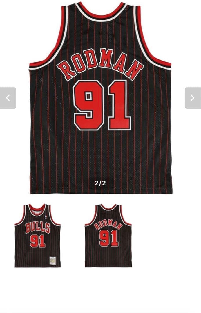 トップス Mitchell & Ness / CHICAGO BULLS #91