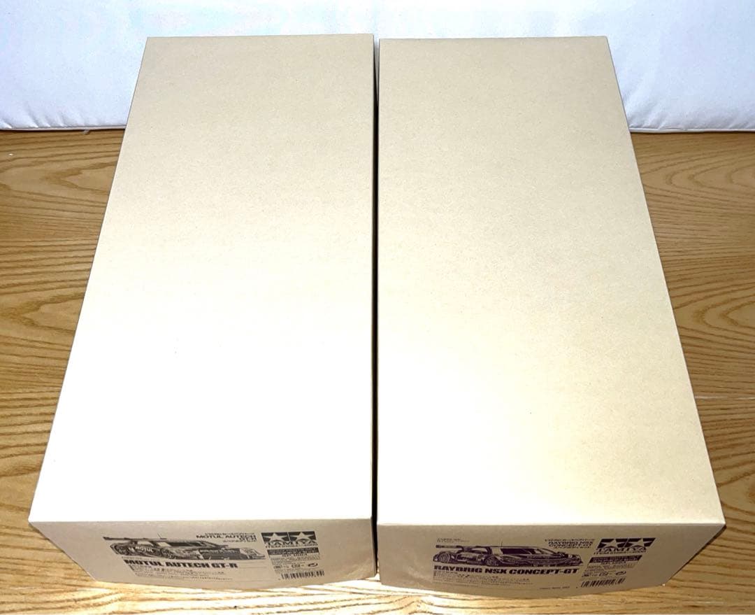 タミヤ　MOTUL AUTECH GT-R ＆RAYBRIG NSX ボディ2台