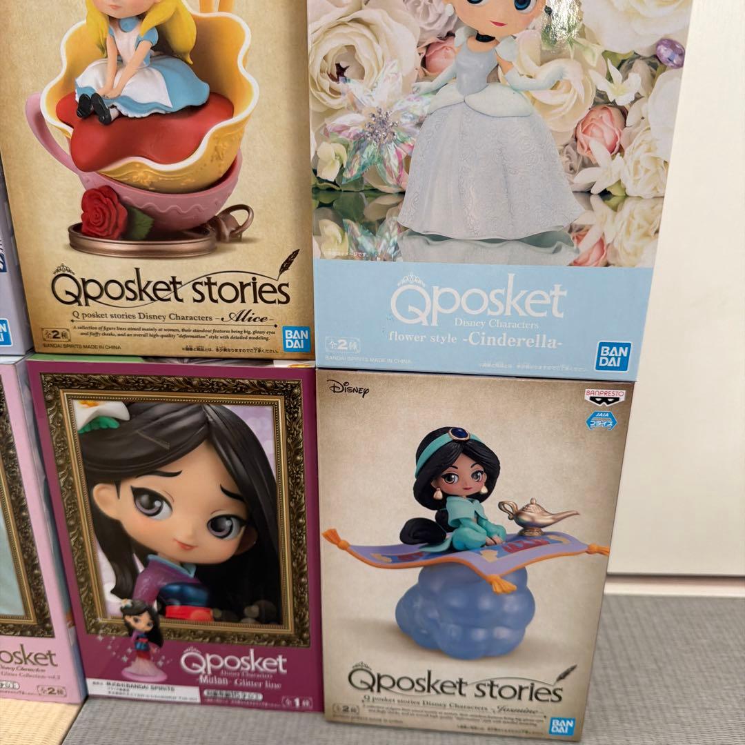 ディズニー Qposket フィギュア 15体セット