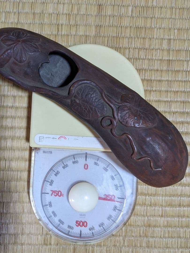 ♦江戸〜明治時代 掛け花 瓜形花器 花入 花活 コレクション 骨董品アンティーク