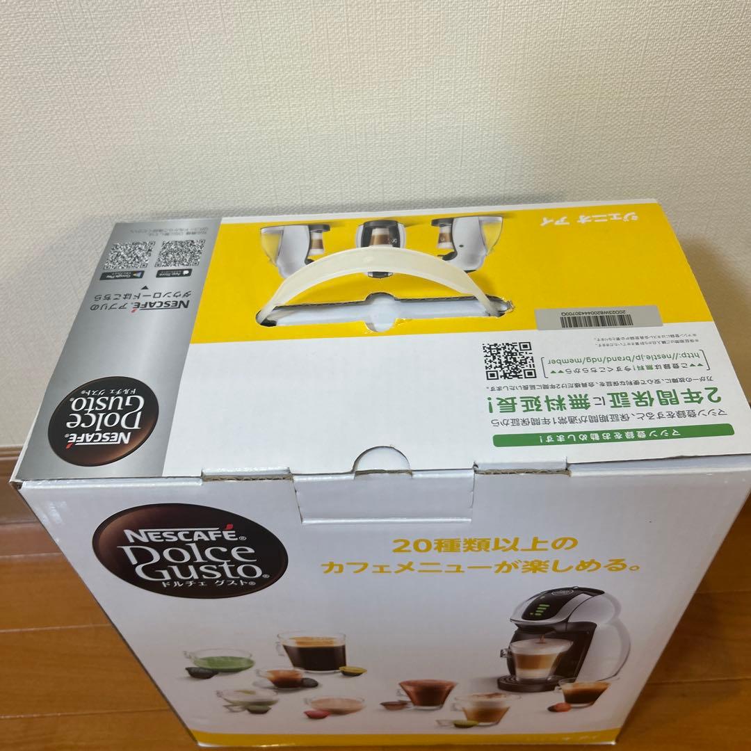 『未使用』 ネスカフェ ドルチェグスト ジェニオアイ ホワイト