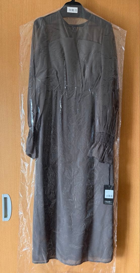 【新品タグ付き】atlo オケージョンドレスLチャコール