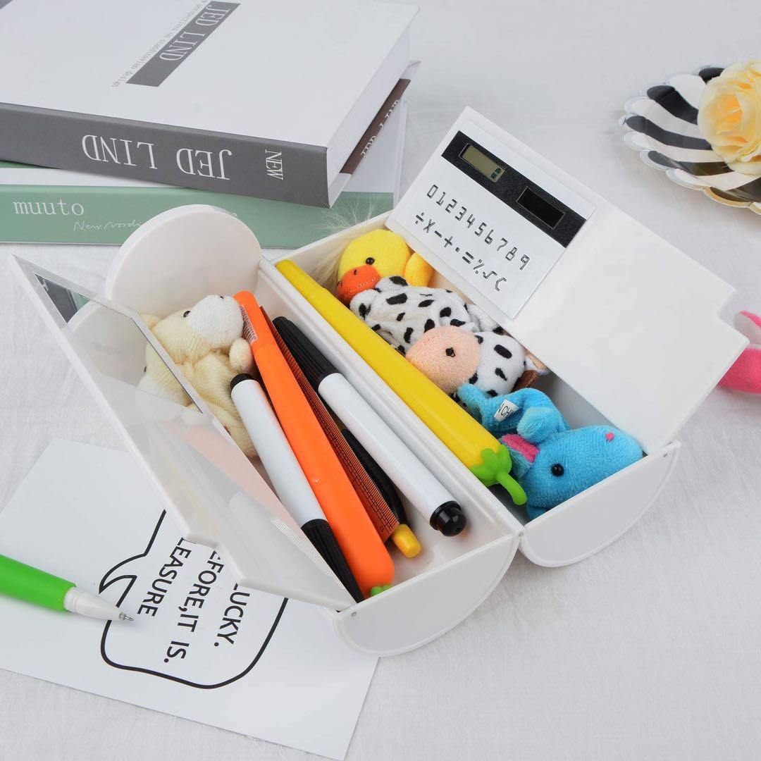 ♪ペンケース 筆箱 筒形 可愛い 文房具ボックス クリエイティブ 筆入れ 文具