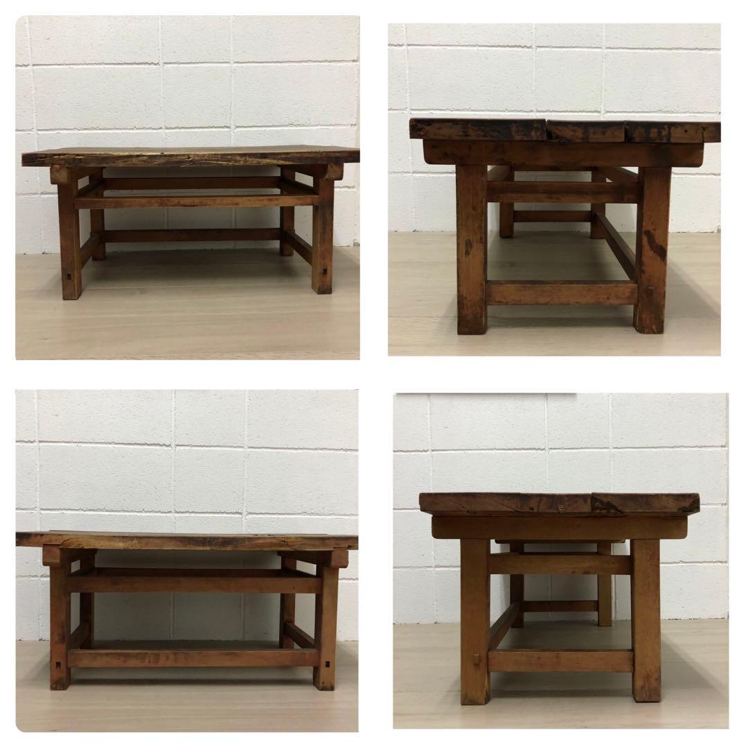 古家具　机　文机　昭和レトロ　アンティーク　木製