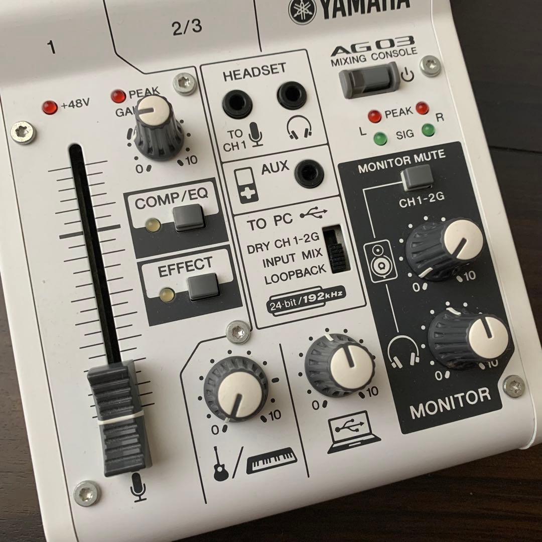 YAMAHAヤマハ AG03 オーディオインターフェイス